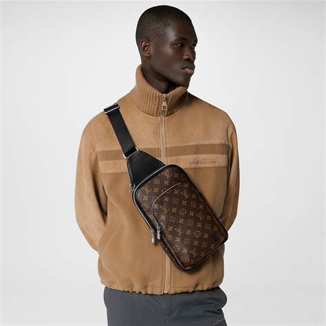 monospalla avenue louis vuitton colore marrone|borsa louis vuitton uomo.